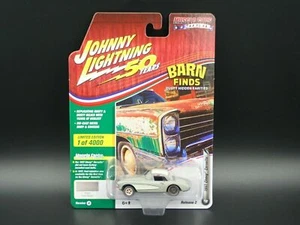 JOHNNY LIGHTNING 1957 CHEVY CORVETTE REL 2 BARN FINDS MUSCLE CAR USA 1:64 - Picture 1 of 1