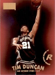 1997 SkyBox Premium #112 Tim Duncan RC San Antonio Spurs