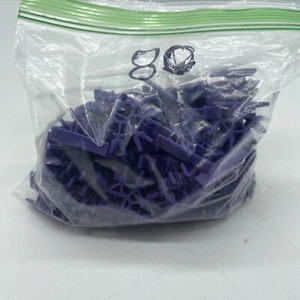 80 Knex Purple Connectors 4 Position 3D - Standard K'nex Replacement Parts - Picture 1 of 3