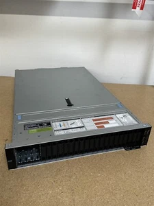 DELL POWEREDGE R740XD 24SFF 2x 20C DORADO 6138 2GHz 192GB RAM 2x480GB SSD H740P - Imagen 1 de 4