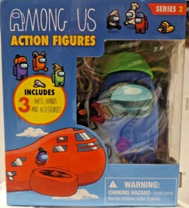 Figura de acción Toikido Among Us (serie 2) 6 pulgadas azul incluye accesorios NUEVO - Imagen 1 de 11