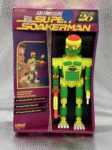 Air Pressure Super Soakerman 1991 Larami Vintage Toy NEW SEALED - Picture 1 of 6