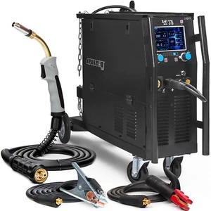 Vollsynergisches Kombi Schutzgasschweißgerät 350A 400V - LCD - MIG MAG WIG MMA - Bild 1 von 7