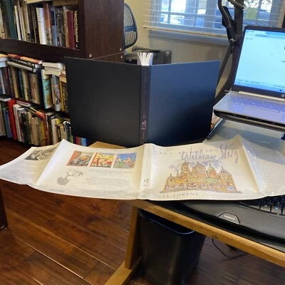 THE WORLD OF WILLIAM STEIG Lee Lorenz 1998 hcdj 1st Sketches + Color Art - Image 1 of 4