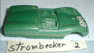 Carrocería Lotus MK XIX verde de Strombecker vintage original #9445 usado #2 Foto 1 de 4