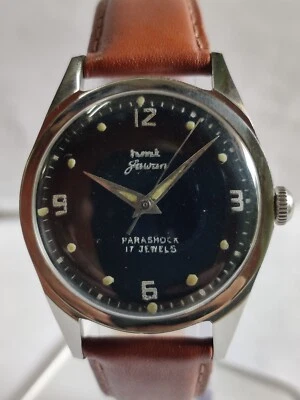 Used HMT Jawan Serviced Winding 17 Jewels 35mm Men's Wrist Watch HMT-23 - Image 1 of 4