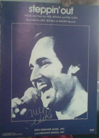 NEIL SEDAKA REALLY COOL AUTOGRAPH Cover