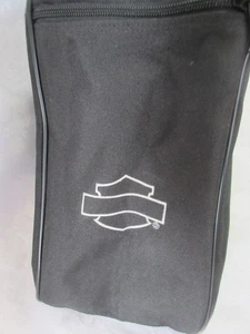 Harley-Davidson Touring Bag Black Soft Sided Motorcycle MEDIUM Duffle Bag, Ex! - Picture 1 of 7