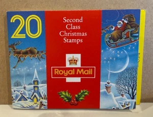 GB 1992 Christmas Booklet 20 2nd Class Stamps LX3. - Picture 1 of 1