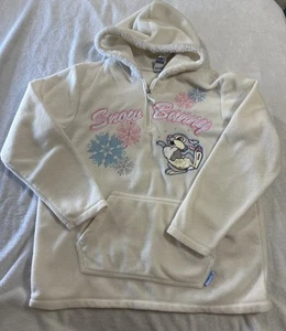 DISNEY VINTAGE “SNOW BUNNY” THUMPER RHINESTONE PULLOVER SWEATER Y2K 90s LARGE - Picture 1 of 12
