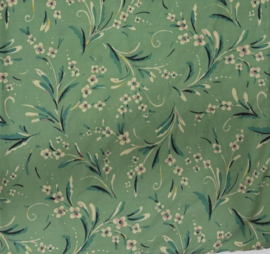 COLLIER CAMPBELL DANZA GITANA FLORAL VERDE DOBLE SÁBANA AJUSTADA Foto 1 de 1