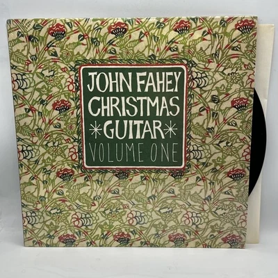John Fahey - Christmas Guitar Volume One 1982 US 1st Press (NM) Ultrasonic Clean Foto 1 de 4