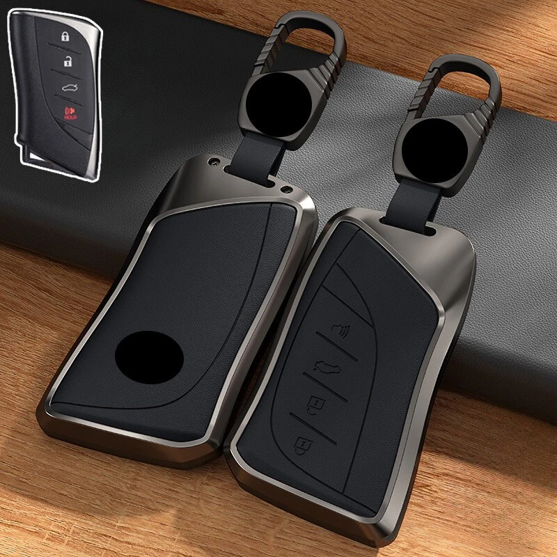 Funda de cuero de aleación para llavero de coche para Lexus UX ES LC ES350 UX250 LS350 ES300h Foto 1 de 4