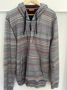 Missoni Men’s Hooded Cardigan, Classic Print, Size XXL , Excellent Condition ￼￼ - Picture 1 of 14