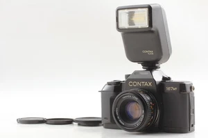 [N MINT w/ TLA20] Contax 167MT 35mm SLR Film Camera Yashica lens 50mm F1.9 JAPAN - Picture 1 of 16