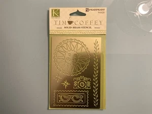 K & Company Tim Coffey "Sunshine" Messing Schablone (neu) - Bild 1 von 2