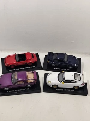 Super lotto 4 Modellini Porsche 1:43 Die-Cast - Immagine 1 di 3