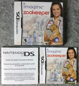 Nintendo DS Imagine Zookeeper nur Hülle & Handbuch mit Beilagen - ohne Spiel - Bild 1 von 4