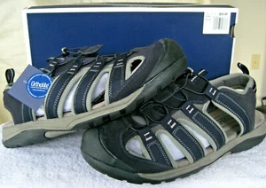 NUEVO EN CAJA Sandalias de Pescador Croft & Barrow Ortholite Legato Para Hombre Talla 13 Azul Marino - Imagen 1 de 11