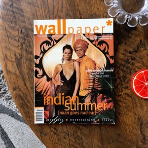 Wallpaper magazine July 1998 Interior Design Travel Fashion Indian Summer Bombay - Picture 1 of 8
