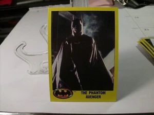 1989 Topps Batman  #190 - The Phantom Avenger   89-102 - Picture 1 of 2