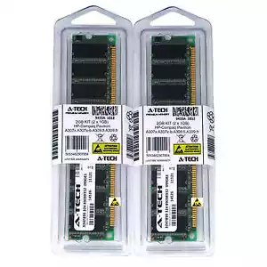 2GB KIT 2 x 1GB HP Compaq Pavilion A307x A307x-b A309.fi A309.fr Ram Memory - Picture 1 of 1