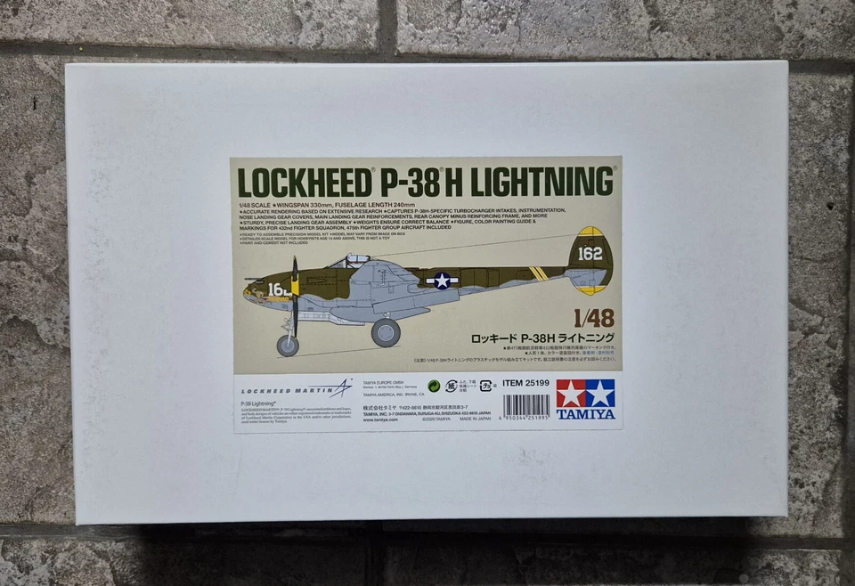 Tamiya 25199 1/48 P-38H Lightning Limited Edition - Immagine 1 di 1