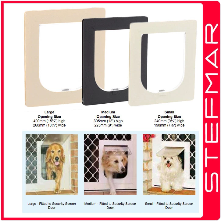 PETWAY Pet Cat Puppy Dog Door for Security Door and Screen - image 1 of 1