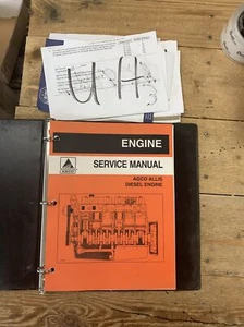 Agco Allis Diesel Engine Service Manual 79017651 NOS - Picture 1 of 8