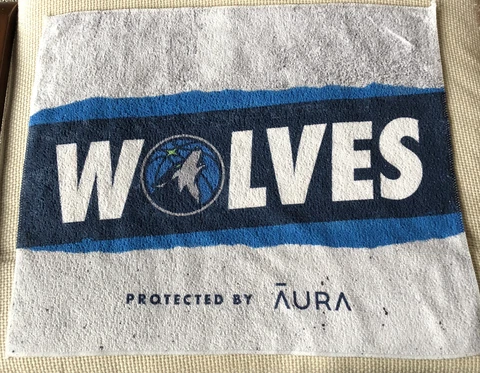 Minnesota Timberwolves Play-In Game Playoff Towel Official NBA! Cover