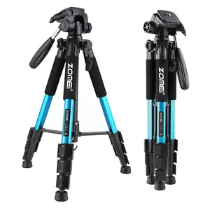 Zomei Q111 Aluminium Tripod Light Weight Heavy Duty Compact For Camera DSLR - Picture 1 of 11