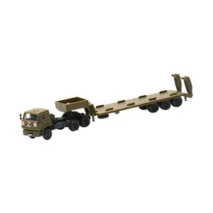 Modello di rimorchio in scala 1:72 Giocattolo di camion giocattolo Puzzle - Foto 1 di 6