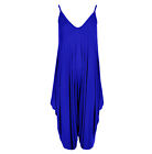 New Womens Ladies Cami Romper Baggy Harem Jumpsuit Playsuit Dress Plus Size 8-30