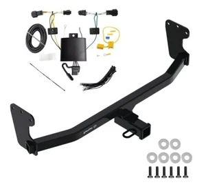 Trailer Tow Hitch For 22-25 KIA EV6 w Plug & Play Wiring Kit Class 3 2" Receiver - Picture 1 of 6