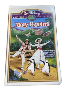 Walt Disney Masterpiece Mary Poppins (VHS, 1998) 23 Clamshell - Picture 1 of 3