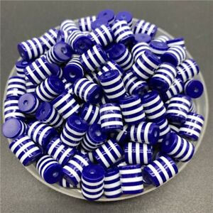 Blue color jewelry making beads plastic accessory lot decoration free shipping