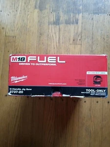 Milwaukee 2737-20 M18 FUEL D-Handle Variable Speed Jig Saw (Tool Only) Brand New - Picture 1 of 3