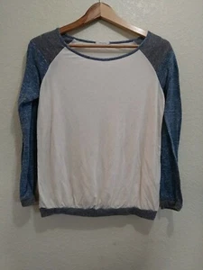 Mon Ami Women's Multicolored Long Sleeve Semi Sheer Size 12PM - Picture 1 of 10