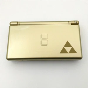 Gold Zelda Retrofit Nintendo DS Lite Console NDSL Video Game System - Picture 1 of 8