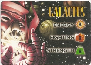 Marvel OVERPOWER GALACTUS Promo Character + free 4-stat Galactus printout - Picture 1 of 2