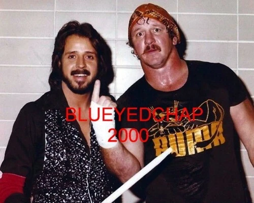 FOTO DE LUCHA LIBRE 8 X 10 JIMMY HART & TERRY FUNK WRESTLER NUEVA EN CAJA Foto 1 de 1