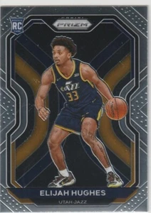 2020-21 Panini Prizm #271 Elijah Hughes RC Utah Jazz Syracuse Orange - Picture 1 of 2