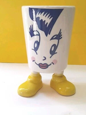 LATTE GIGLIO LA CASTELLANA BICCHIERONI MATTACCHIONI Con Piedi TAZZA PAZZA  - Immagine 1 di 4