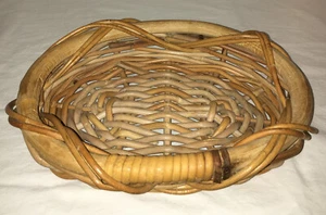 Brown Wicker Woven Basket - Picture 1 of 4