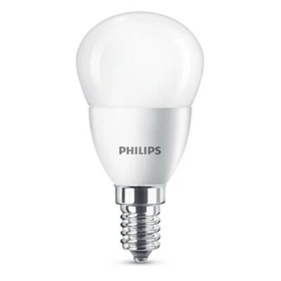 Philips LED Golf Ball 5.5W=40W SES/E14 Opal Cool White (non-dim) - Image 1 of 2