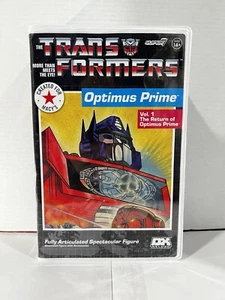 Super 7, Transformers DX Volume One Optimus Prime (VHS) Action Figure,store Excl - Picture 1 of 11