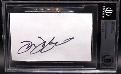 ТИМ ВЕЙКФИЛД БОСТОН КРАСНЫЙ SOX ПОДПИСАННЫЙ ИНДЕКС КАРТА BECKETT BAS ПОДЛИННЫЙ ПЛИТА BGS - Изображение 1 из 2