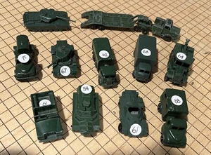 Lesney Matchbox Lot of 11 Military Vehicles - Picture 1 of 4