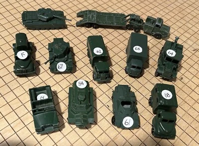 Lesney Matchbox Lot of 11 Military Vehicles - Image 1 of 4