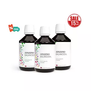 Zinzino BalanceOil Tutti Frutti, 900 ml, 3 Bottles – Omega-3 That Tastes Amazing - Picture 1 of 1